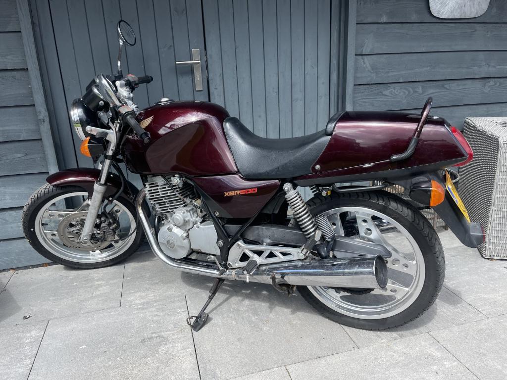 klassieke HONDA XBR500; in zeer nette staat; inruil mogelijk, Motoren, Motoren | Oldtimers, Gebruikt, Handgeschakeld, 1 cilinder