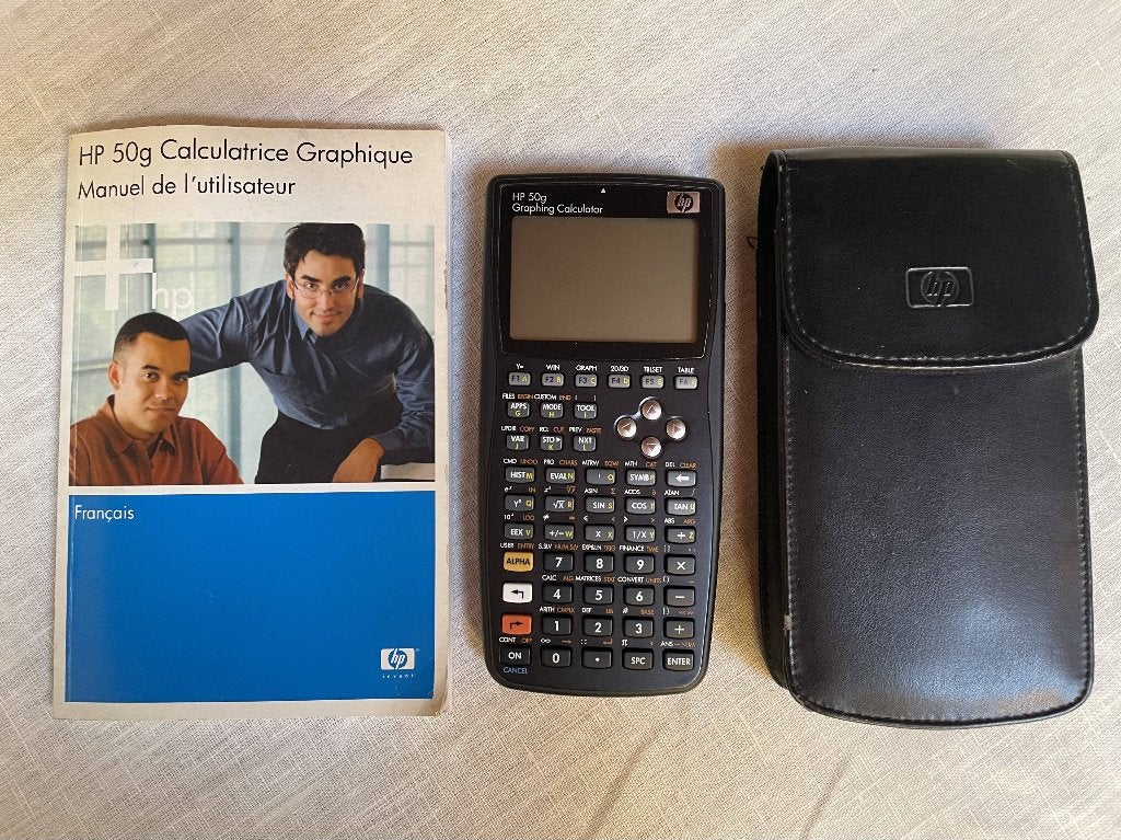 HP 50g calculatrice graphique, Divers, Enlèvement, Calculatrices graphique, Comme neuf