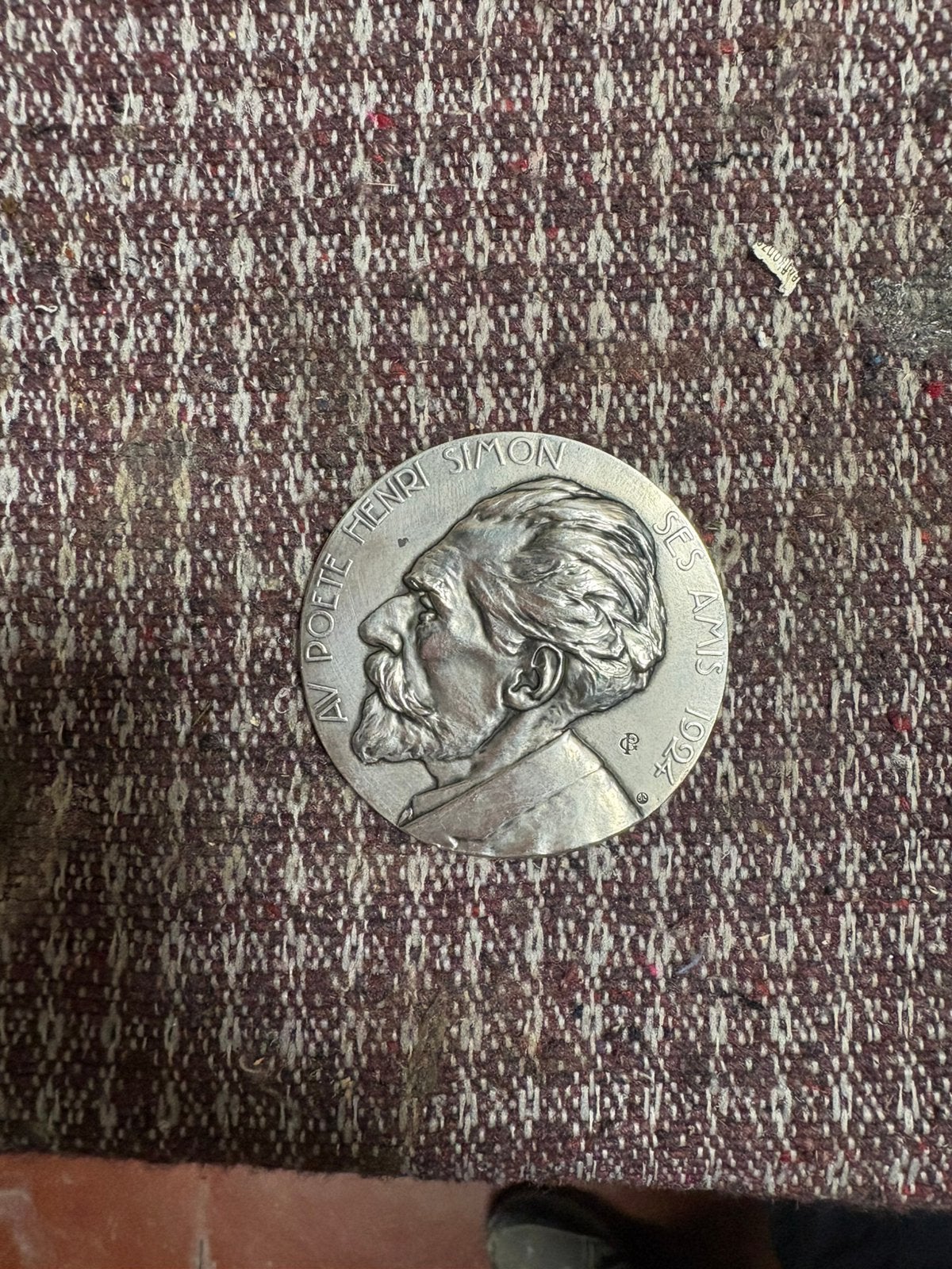 Pièce médaille collection, Enlèvement ou Envoi, Argent