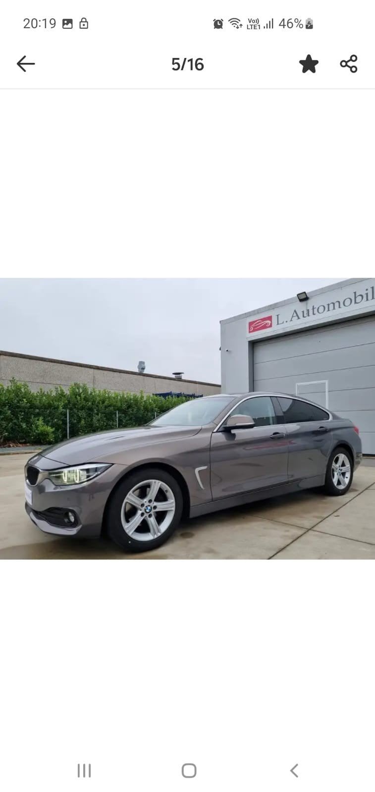 Bmw 420gc lci automaat 2017, Particulier, Automatique, Achat