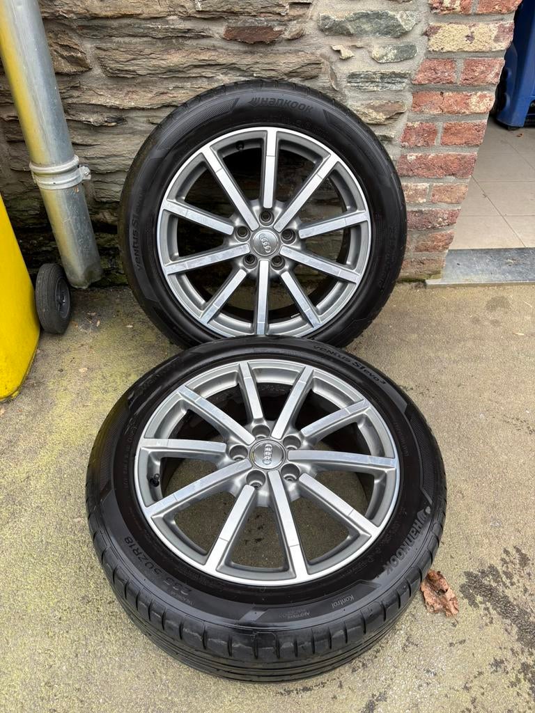 4 Jantes OEM Audi 18 pouces, Autos : Pièces & Accessoires, Enlèvement, 18 pouces, Pneu(s)