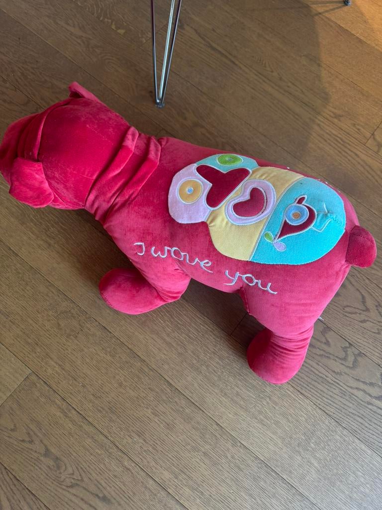 Pluche hond Hannes D’haese, Enlèvement