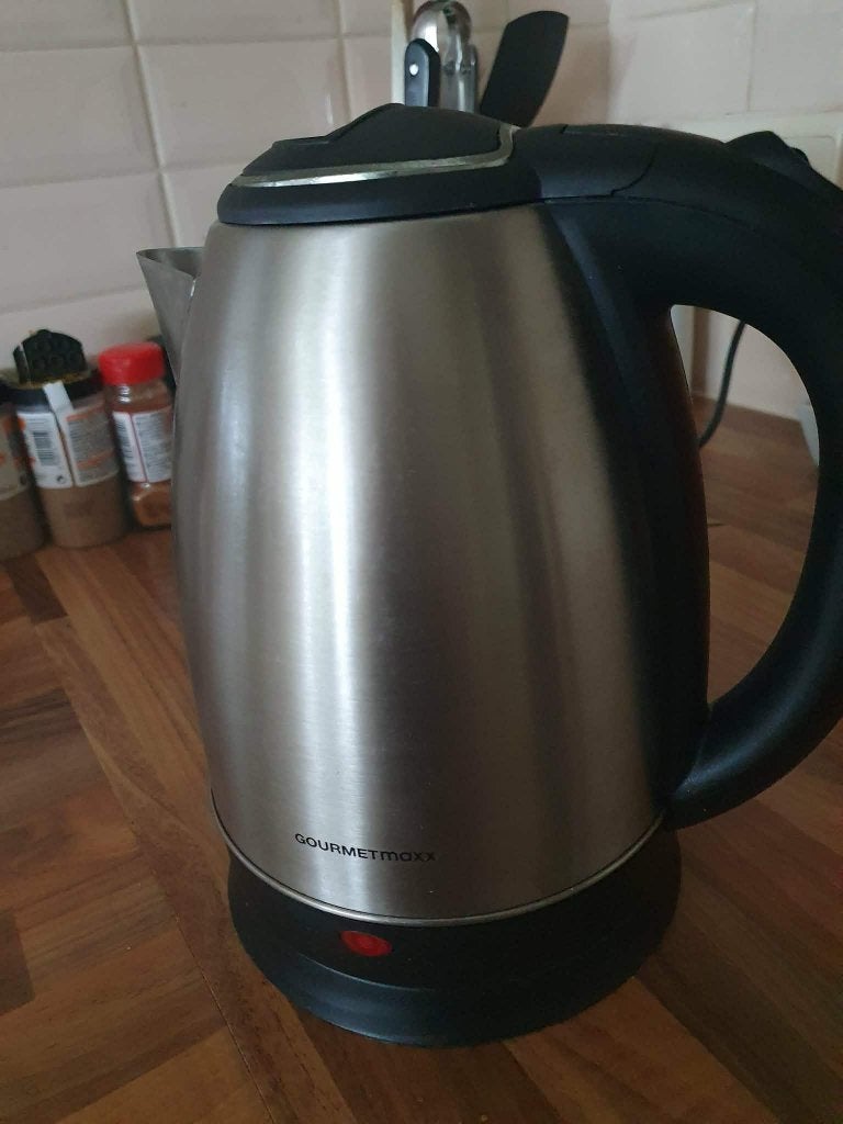 waterkoker, Elektronische apparatuur, 1 tot 2 liter, Ophalen, Gebruikt, Inox