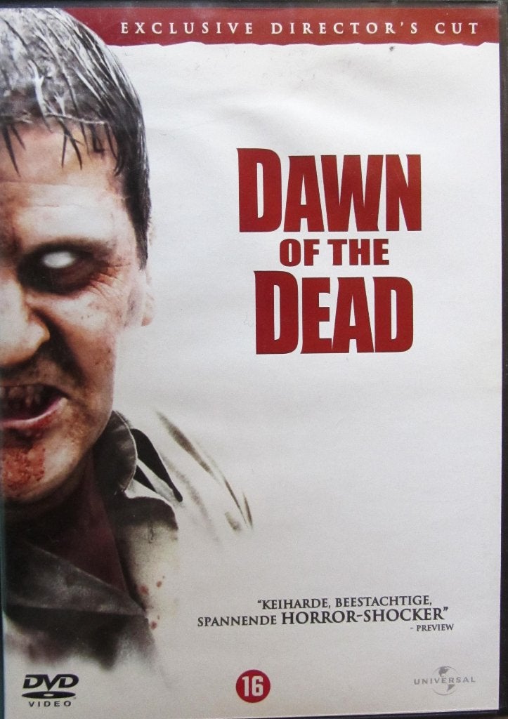 DVD HORROR- DAWN OF THE DEAD, Vampiers of Zombies, Engels, Alle leeftijden, Nederlands