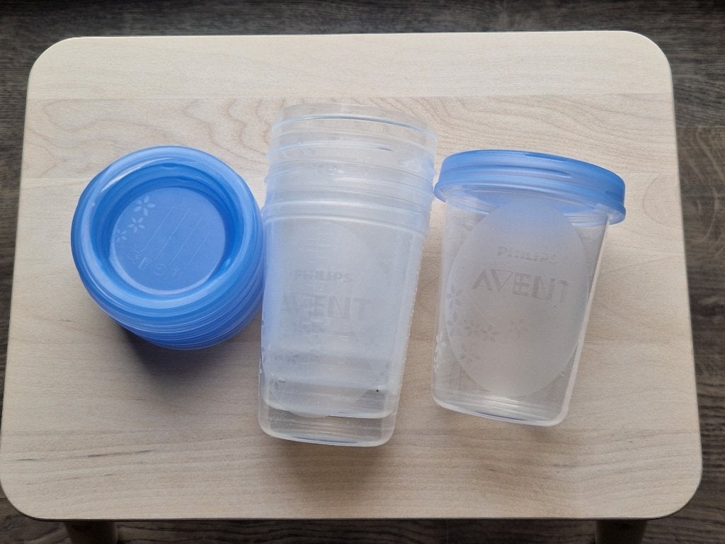 Gobelets de rangement Philips Avent 5 pièces, Enfants & Bébés, Aliments pour bébé & Accessoires, Enlèvement ou Envoi, Neuf, Autres types