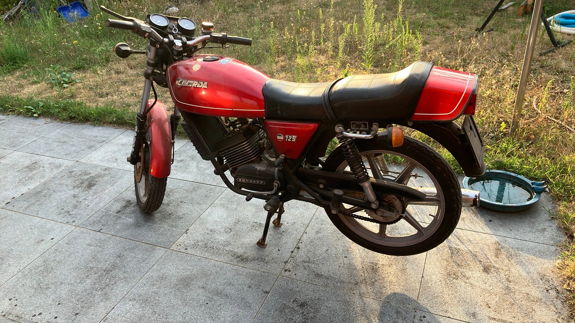 Laverda 125 zundapp 125, Autres modèles, 125 cm³, 5 vitesses, Enlèvement