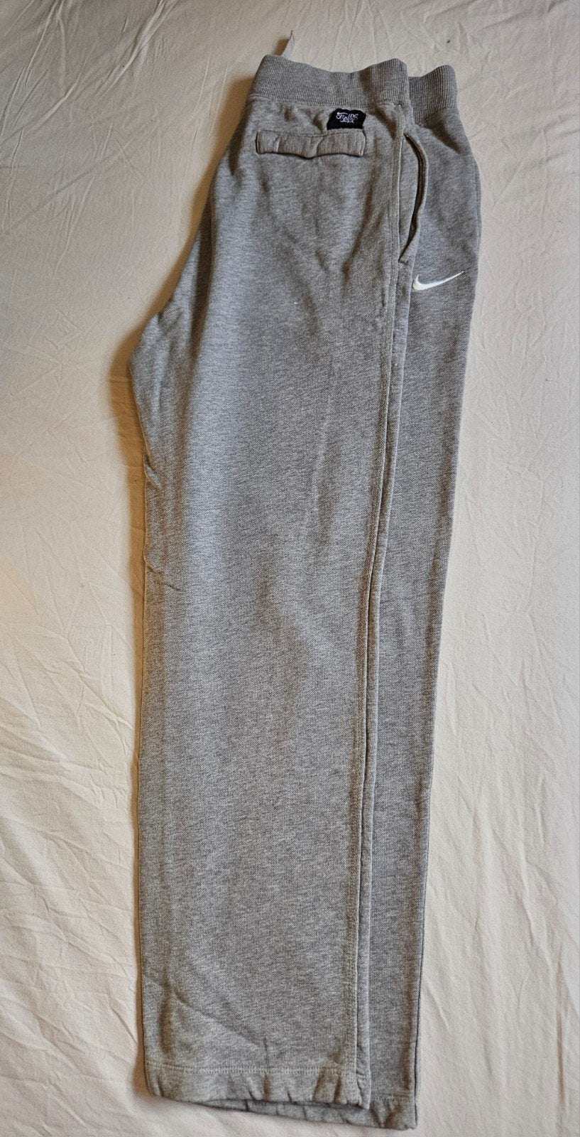 Pantalon d'entraînement Nike Sportswear Phoenix en coton L, Taille 42/44 (L), Gris, Enlèvement ou Envoi, Nike