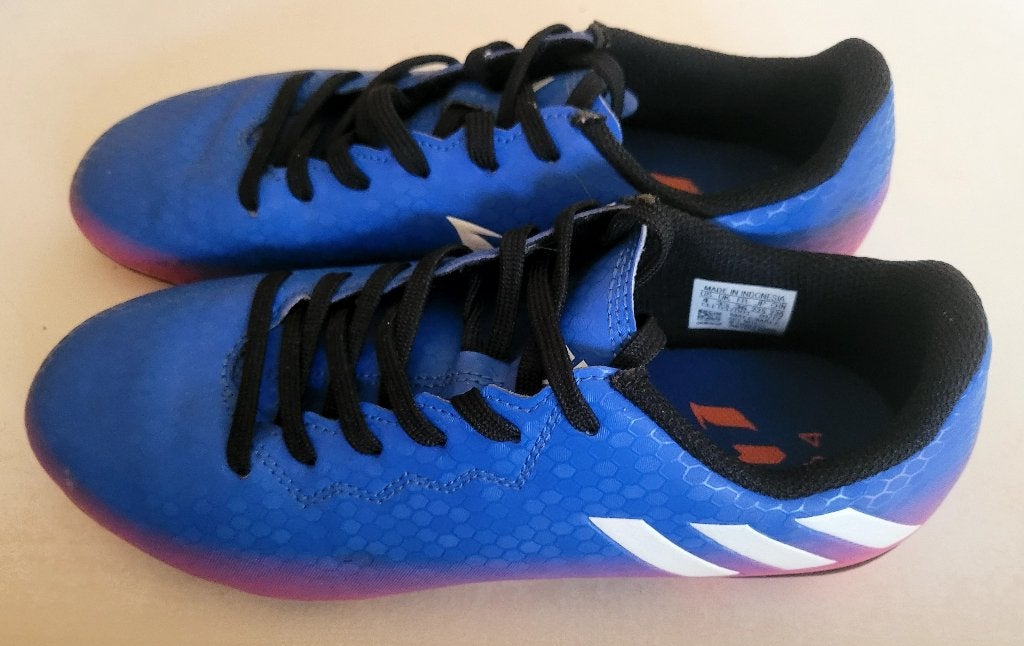 Addidas Messi 16.4 kindervoetbalschoenen (maat 36), Ophalen of Verzenden, Zo goed als nieuw, Schoenen
