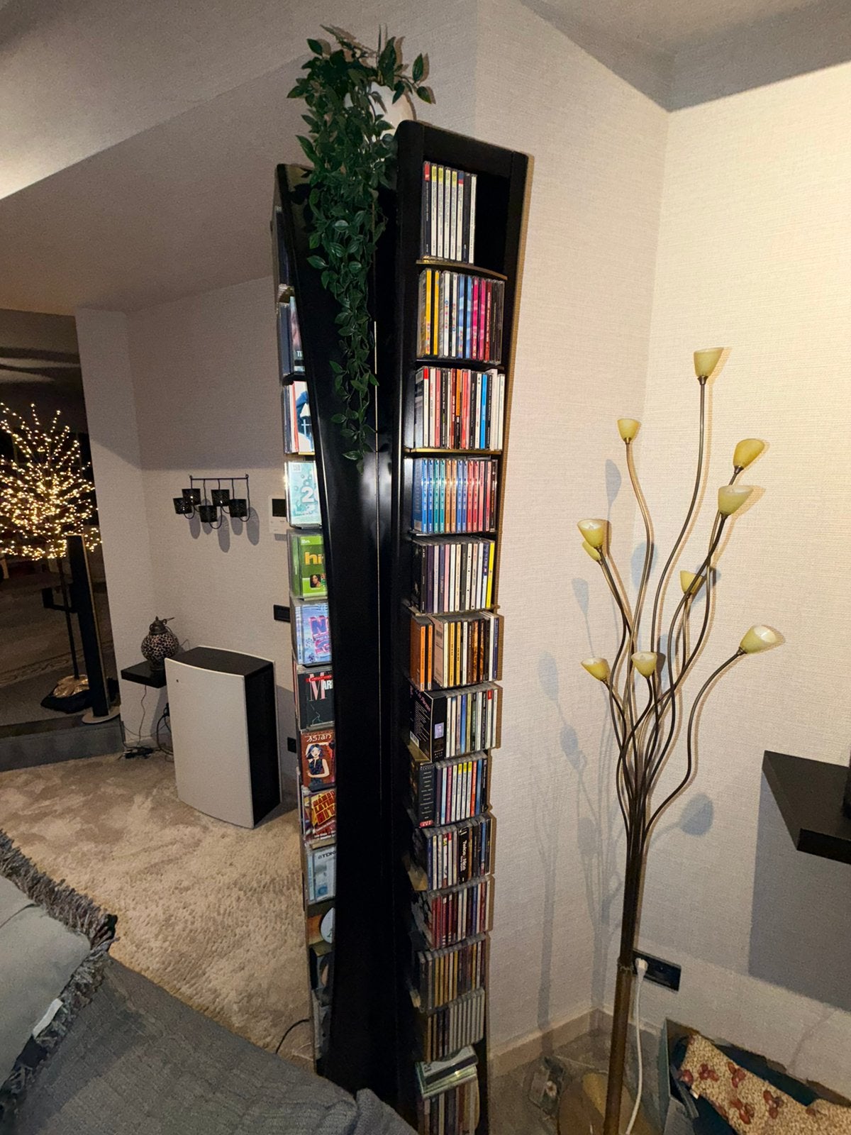 CD toren/rek met 200 + cd’s 2 meter hoog, Ophalen, Zo goed als nieuw