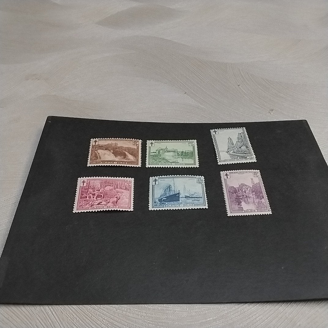 BELGIE 293/298 postfris met cote 120,00 €, Ophalen of Verzenden, Postfris
