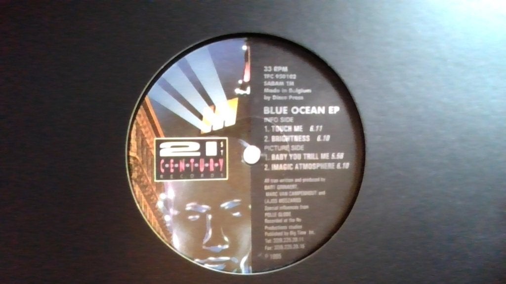 BLUE OCEAN " TOUCH ME ", Cd's en Dvd's, EP, Ophalen of Verzenden, Gebruikt, 12 inch