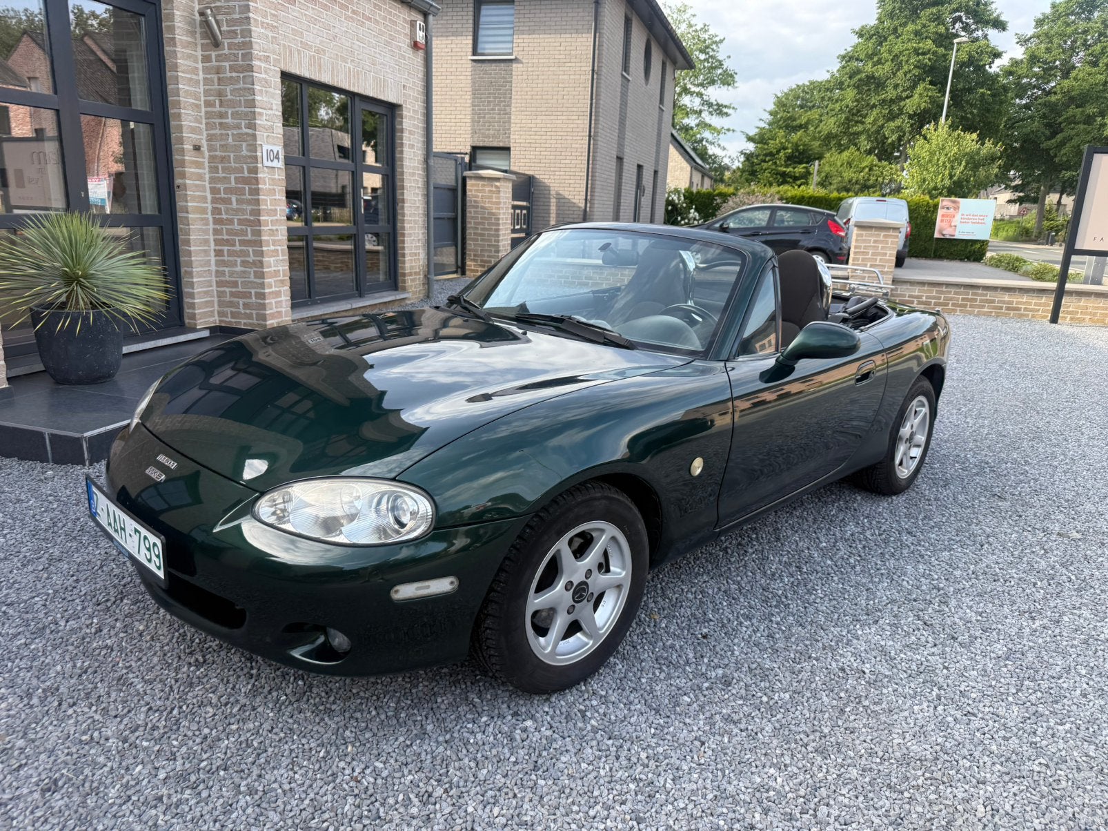 Mazda mx5  cabrio. 2001, Auto's, Mazda, 4 cilinders, Bedrijf, Handgeschakeld, 2 zetels