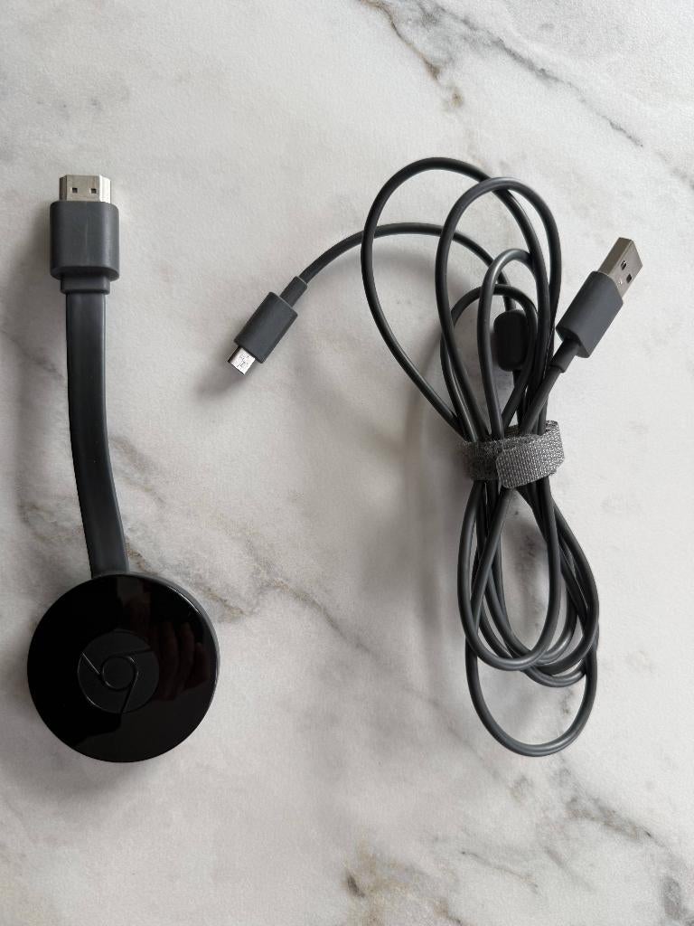 Google Chromecast (HDMI) – perfect werkend, Ophalen of Verzenden, Zo goed als nieuw, HDMI, Zonder harde schijf