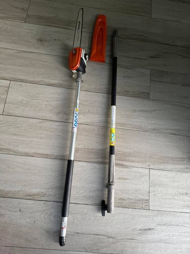 Outil combi Stihl tronçonneuse HT-KM comme NEUF avec ralonge, Jardin & Terrasse, Enlèvement, Comme neuf