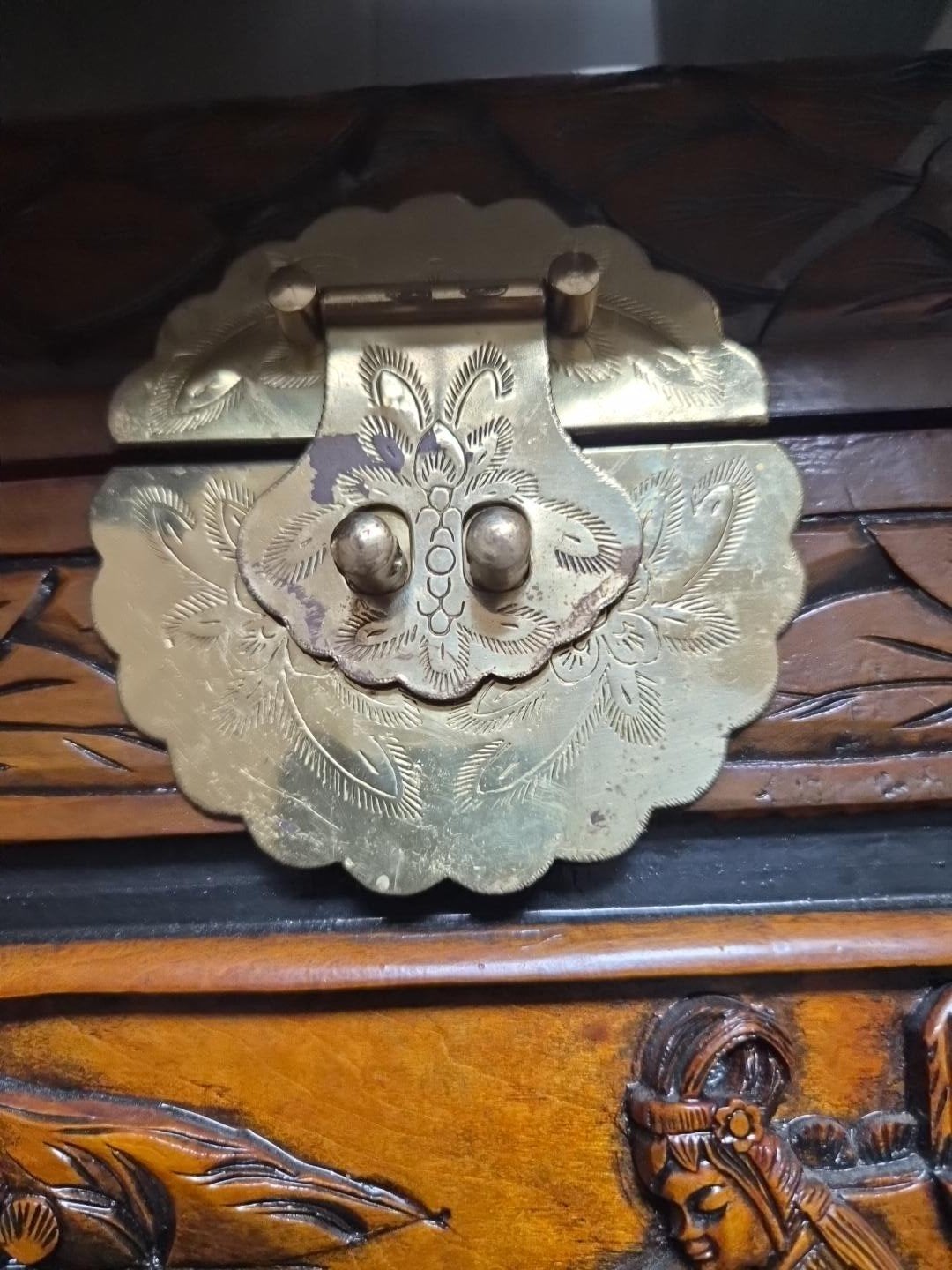 Chinezen bruidskist, Ophalen