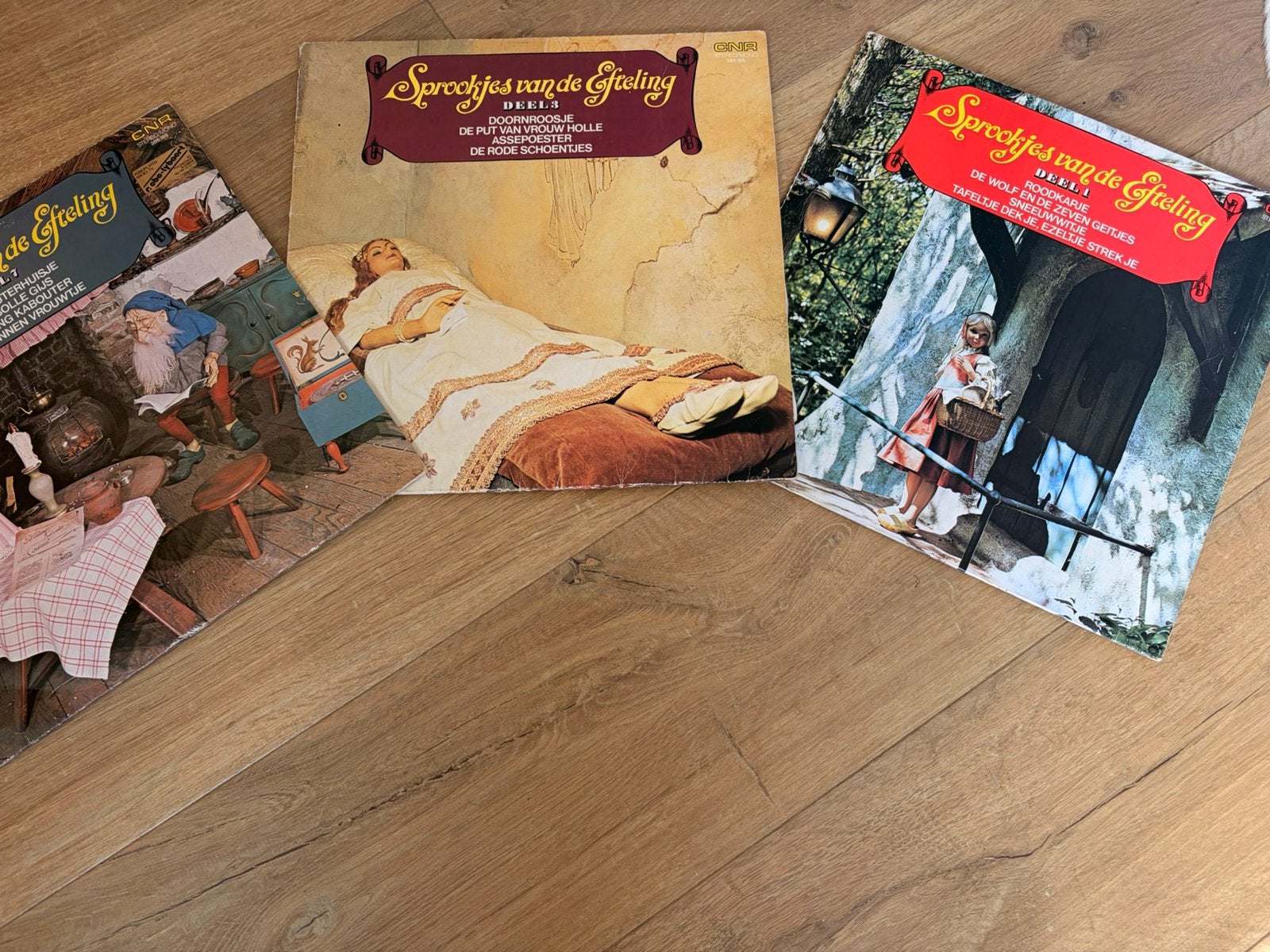 Efteling vinyl sorookjes - 3 stuks, Cd's en Dvd's, Ophalen, LP, Gebruikt, Overige genres
