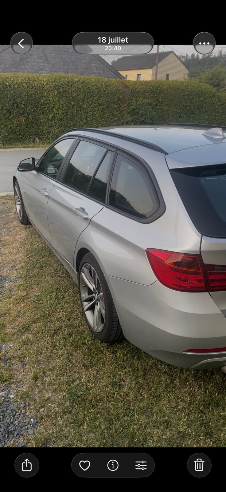 Bmw 318d f31 t, Autos, Particulier, Achat