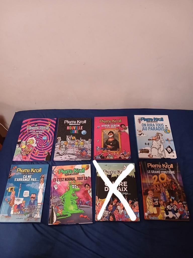 7 BD Pierre Kroll, Livres, Plusieurs BD, Enlèvement ou Envoi, Comme neuf, Pierre kroll