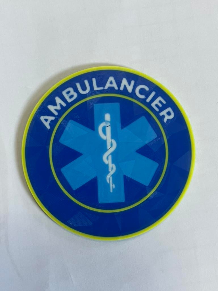 Amu paramedicus velcro-patch, Ophalen of Verzenden, Nieuw