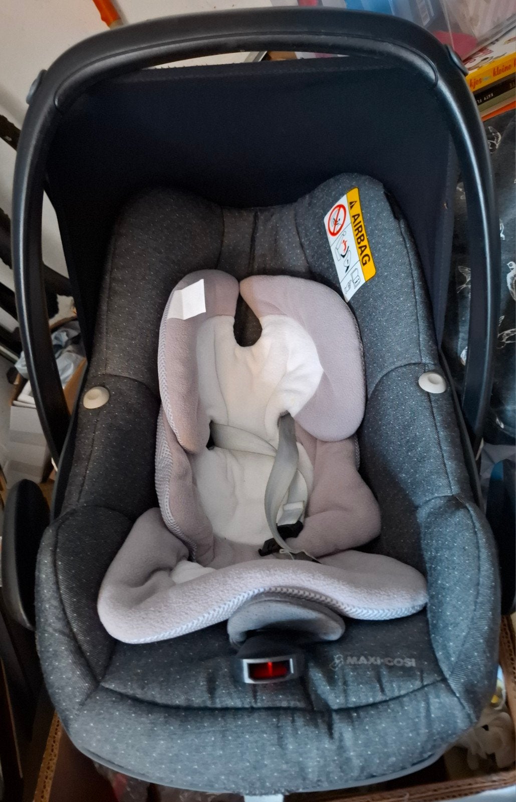 Maxi cosi, Ophalen