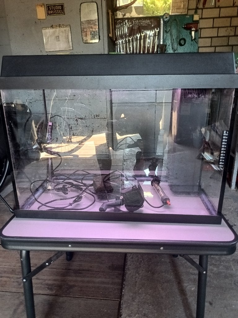 aquarium, Dieren en Toebehoren, Ophalen, Gebruikt, Inclusief deksel, Leeg aquarium