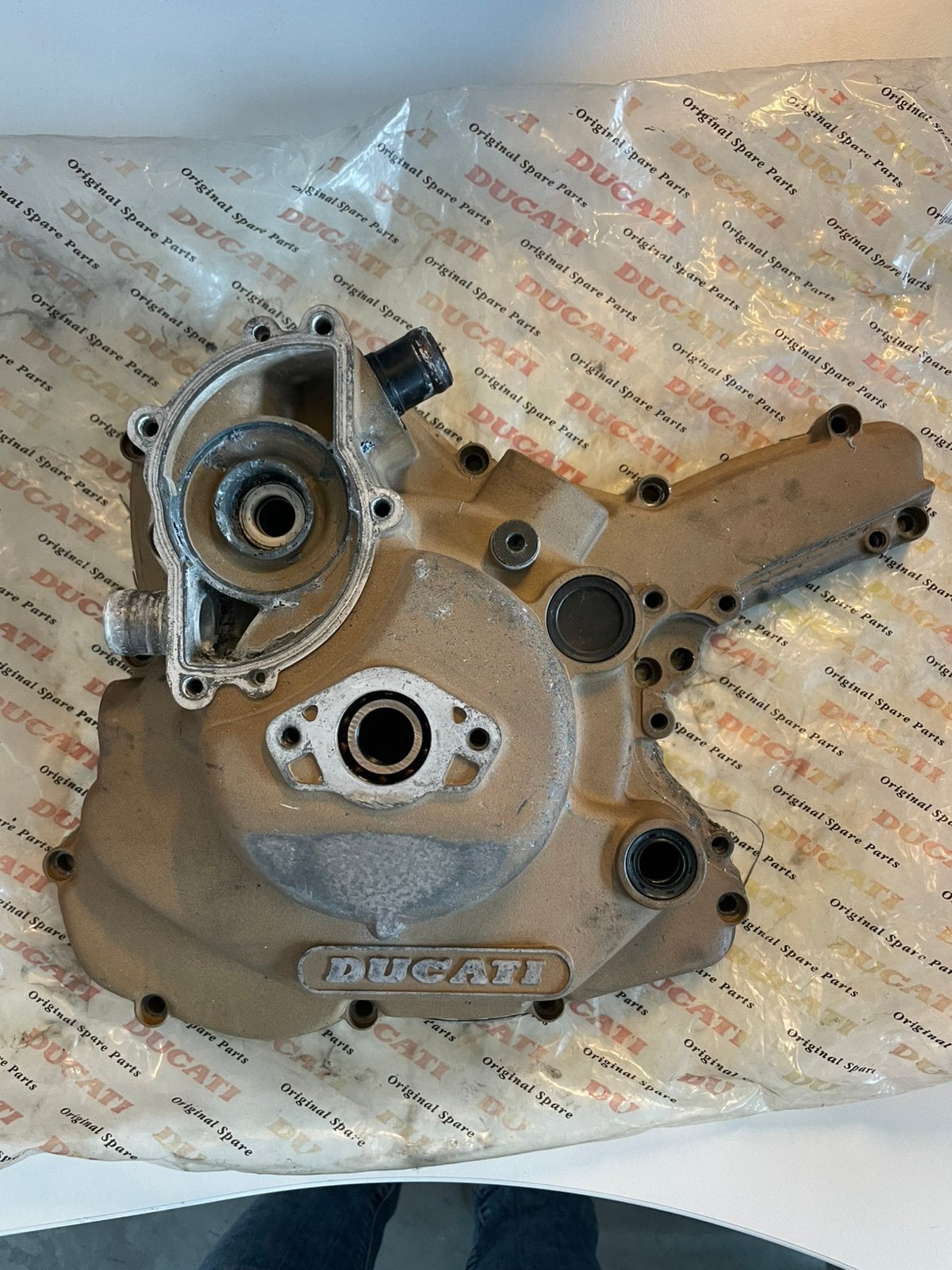 Magnesium generator cover Ducati 888 - 916, Ophalen of Verzenden, Gebruikt