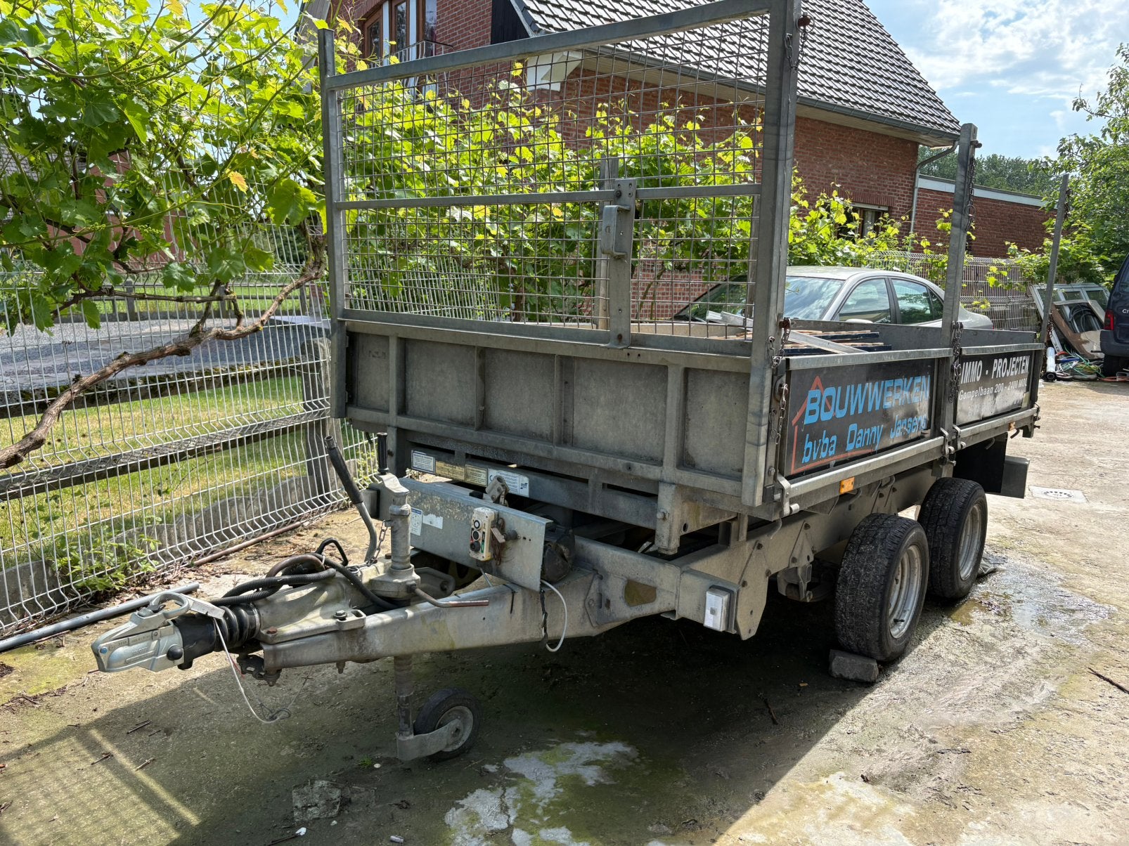 Ifor williams 3500kg alle papieren bij, Auto diversen, Aanhangers en Bagagewagens, Ophalen, Zo goed als nieuw