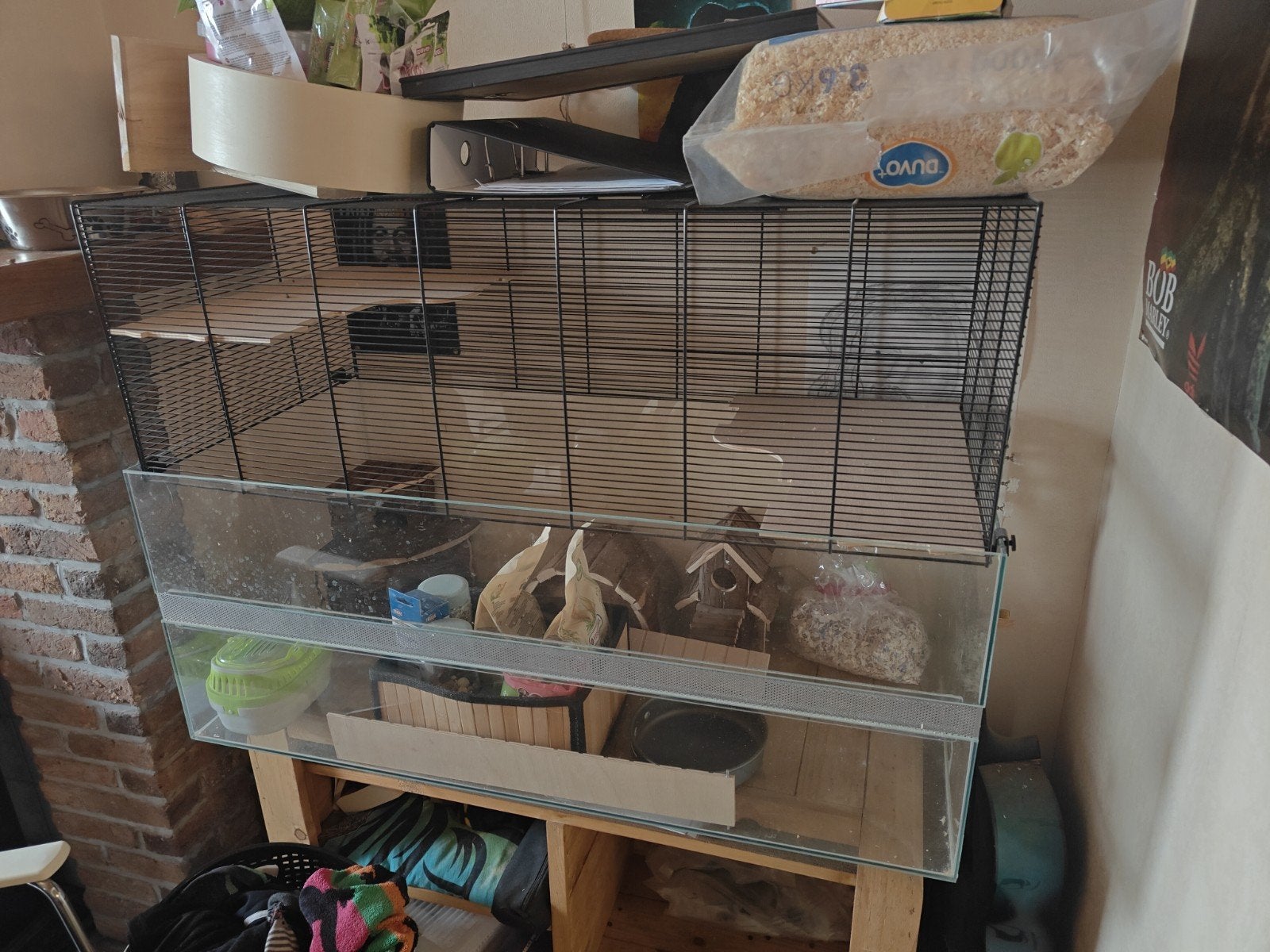 hamster kooi, Dieren en Toebehoren, Ophalen, Kooi, Hamster