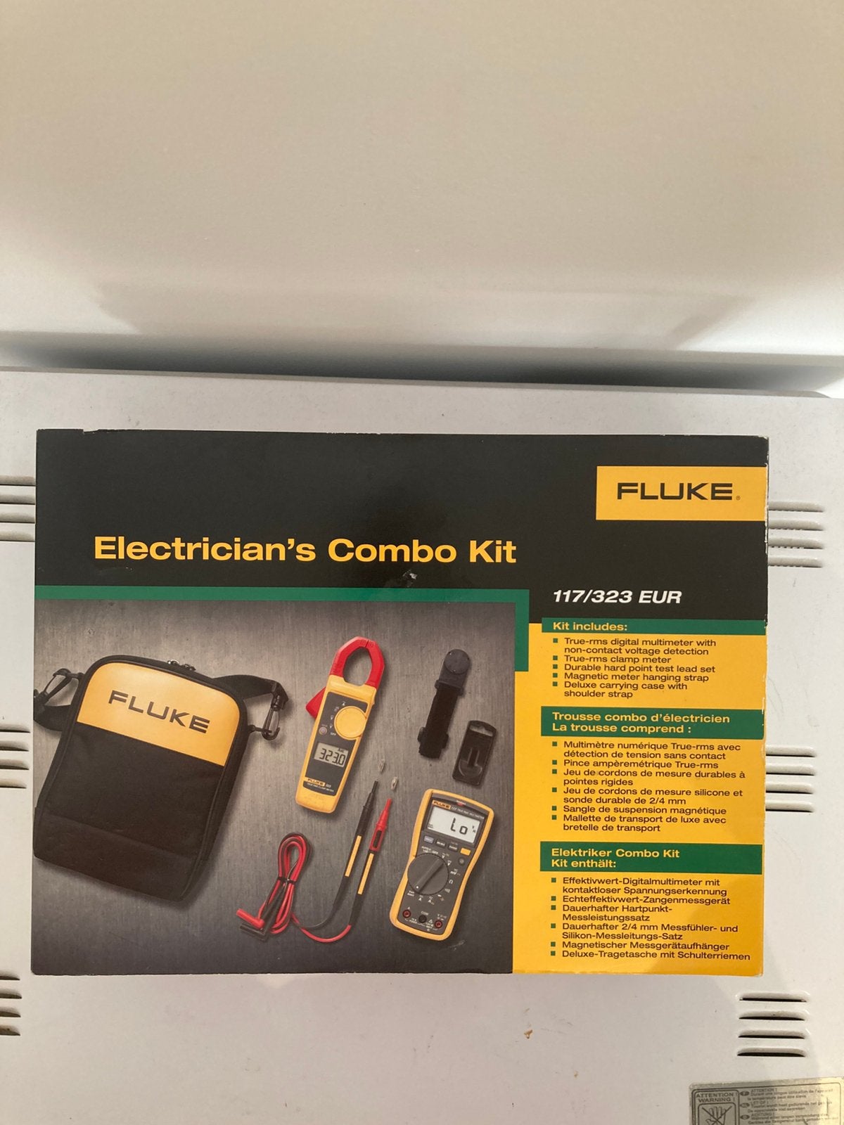 Fluke-set voor multimeter+stroomtang, Doe-het-zelf en Bouw, Ophalen, Nieuw