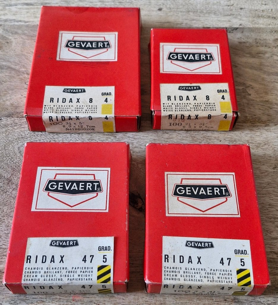 Papier photo-labo ancien GEVAERT (AGFA), Enlèvement, Comme neuf