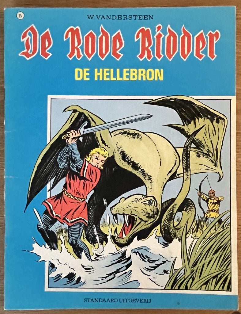 De Rode Ridder - De hellebron - 75 1e dr (1977) Strip, Livres, BD, Comme neuf, Une BD, Enlèvement ou Envoi
