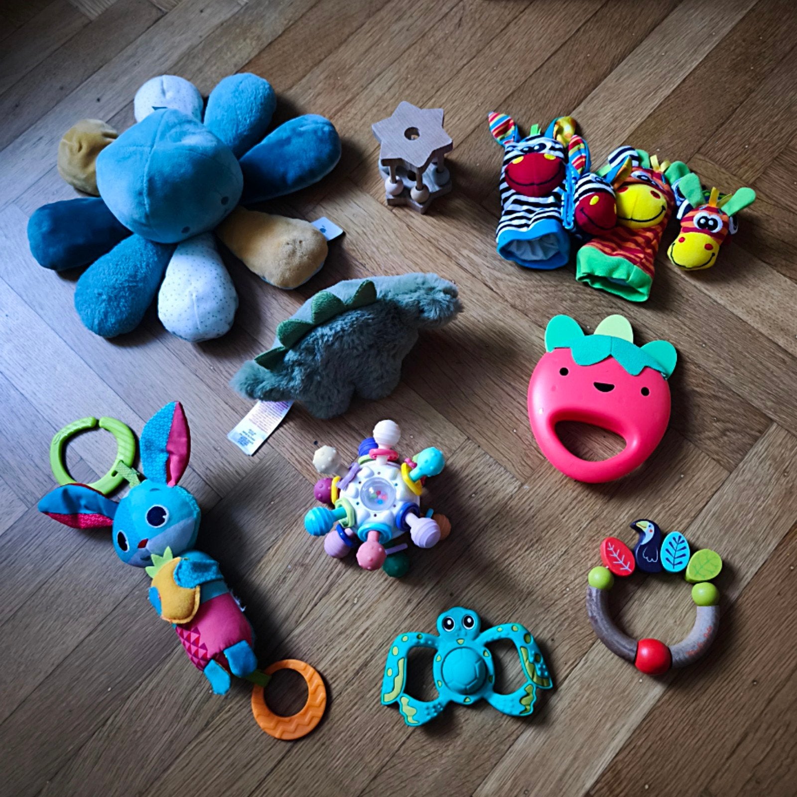 Lot de jouets pour bébé (0–6 mois) – Excellent état, Enfants & Bébés, Enlèvement, Comme neuf, Autres types, À roulettes