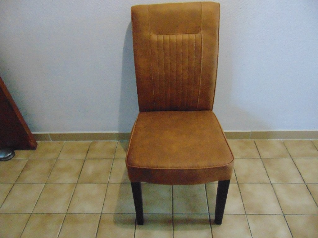 chaise, Enlèvement, Neuf, Cuir, Quatre
