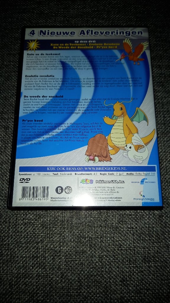 DVD Pokémon, Enlèvement ou Envoi, Néerlandais, Néerlandais