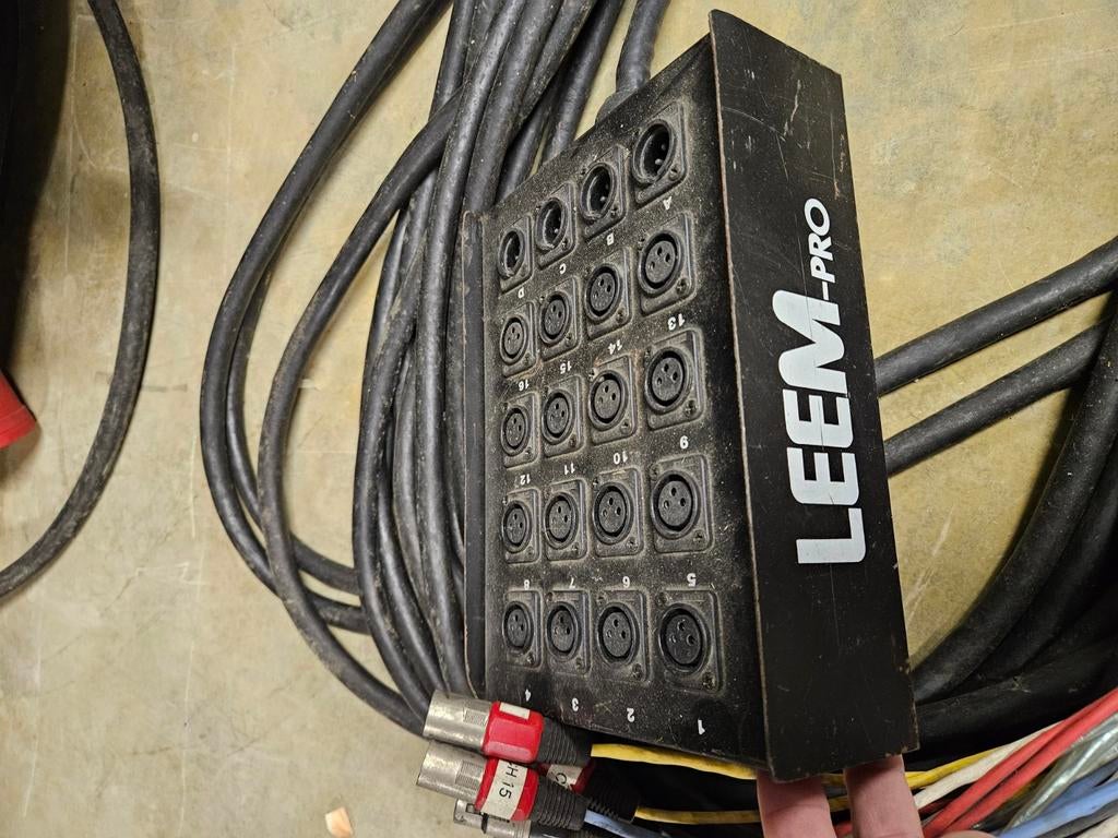 Multikabel 25 meter, Muziek en Instrumenten, Ophalen