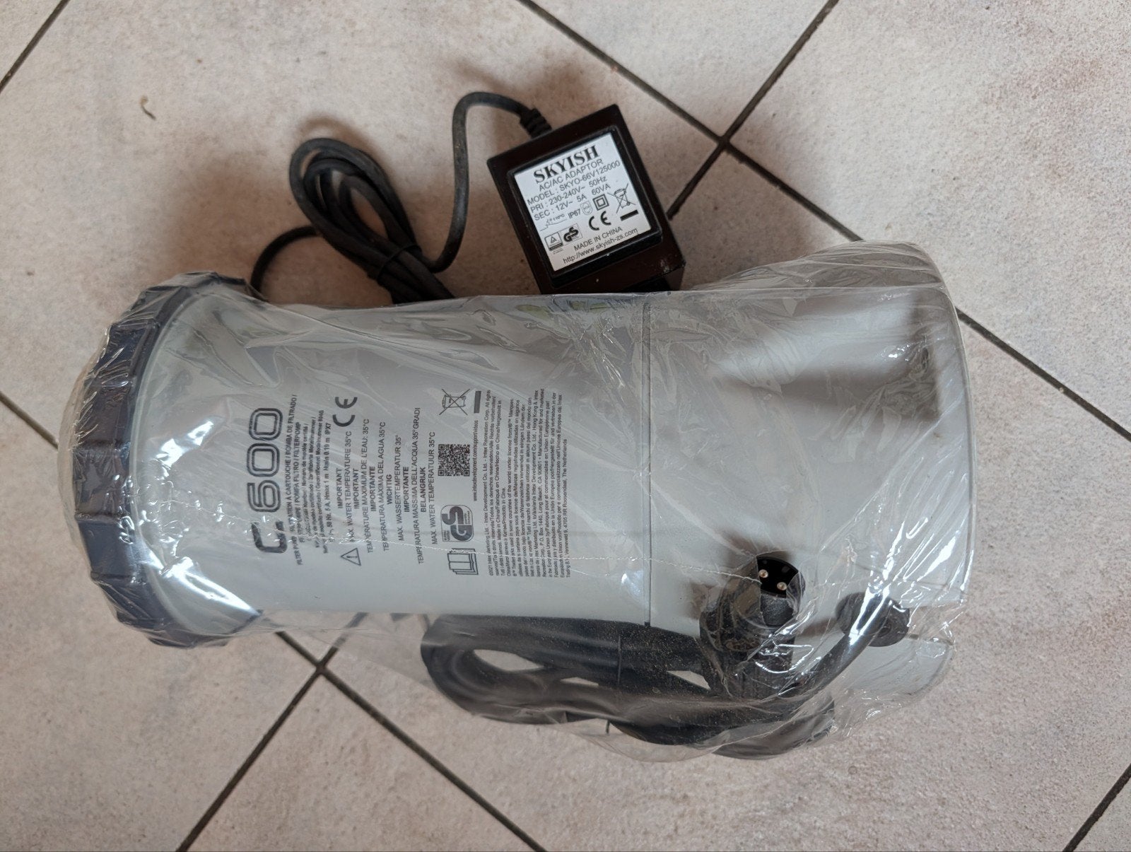 Filtre pour piscine hors sol., Ophalen