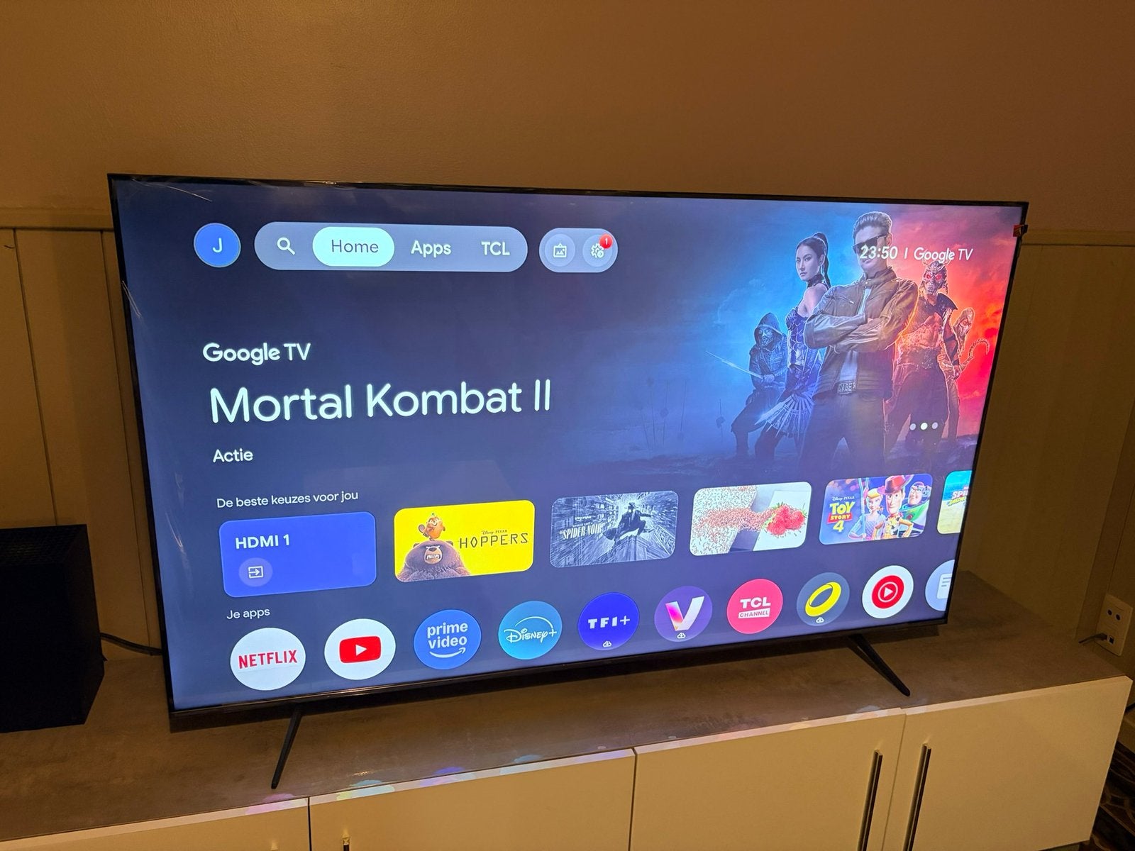 TCL QD Miniled 65 inch amper 2 maand oud, Ophalen, QLED, Zo goed als nieuw, 100 cm of meer