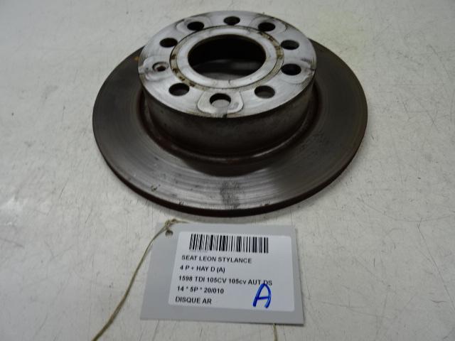 REMSCHIJF ACHTER Seat Leon (5FB) (01-2012/06-2020), Gebruikt, Seat