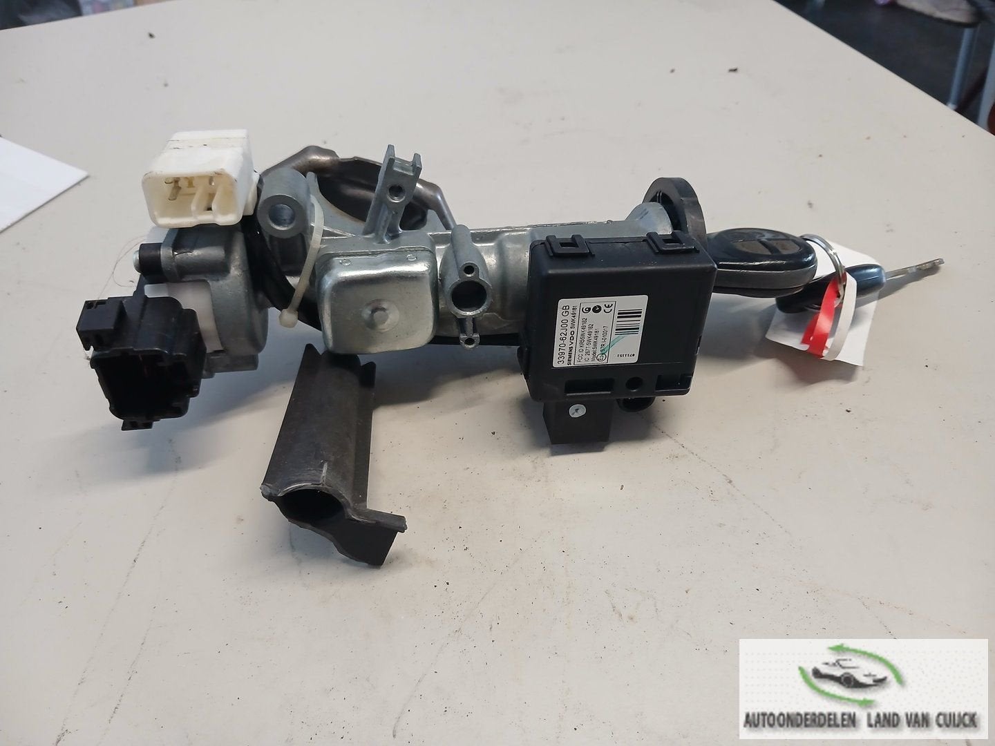 Opel Agila 5drs 1.2/16v Contactslot met sleutels '08, Autos : Pièces & Accessoires, -, Utilisé, -, -