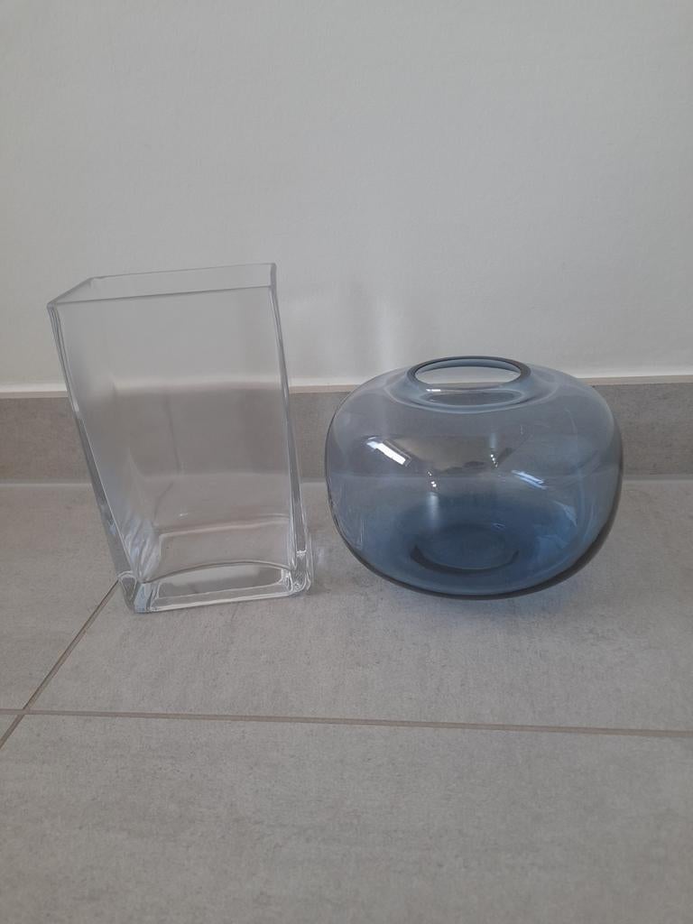 Mooie vazen  1€ stuk, Huis en Inrichting, Woonaccessoires | Vazen, Ophalen, Zo goed als nieuw, Glas
