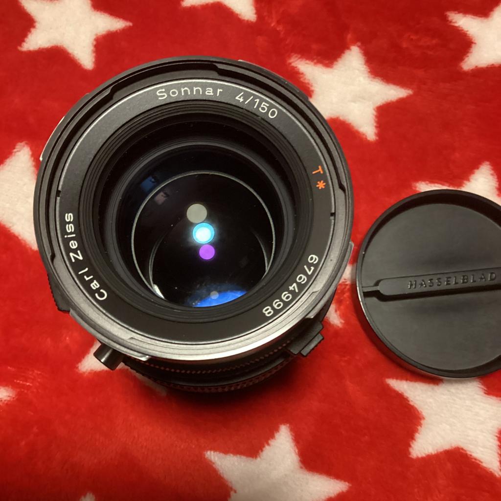 Hasselblad lens 150 mm, Ophalen