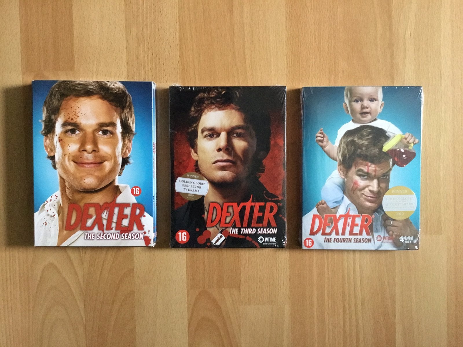 Dvd’s serie Dexter seizoen 2, 3 en 4, Vanaf 16 jaar, Ophalen of Verzenden, Zo goed als nieuw, Seizoen 2