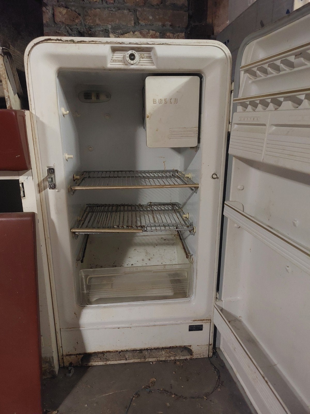 Vieux frigo vintage, Electroménager, Congélateurs, Enlèvement ou Envoi