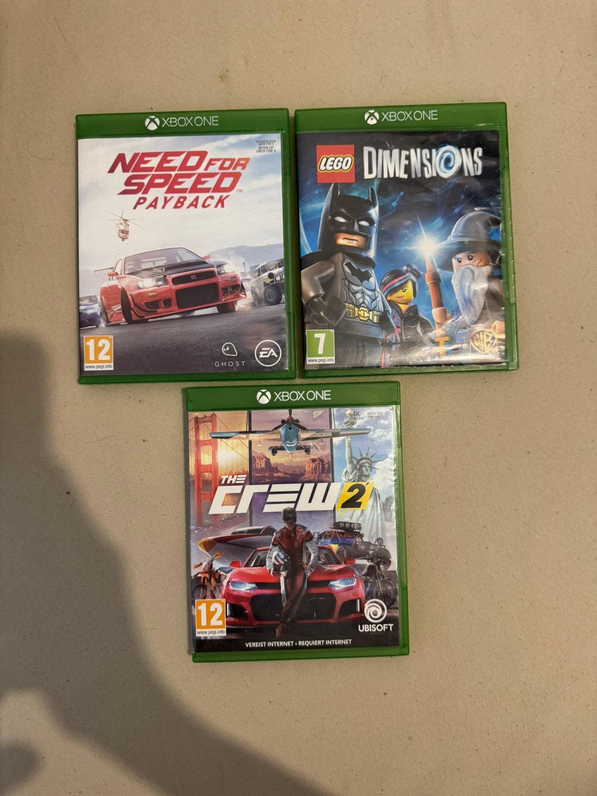Drie games - xbox one, Consoles de jeu & Jeux vidéo, Jeux | Xbox One, Enlèvement ou Envoi, Comme neuf