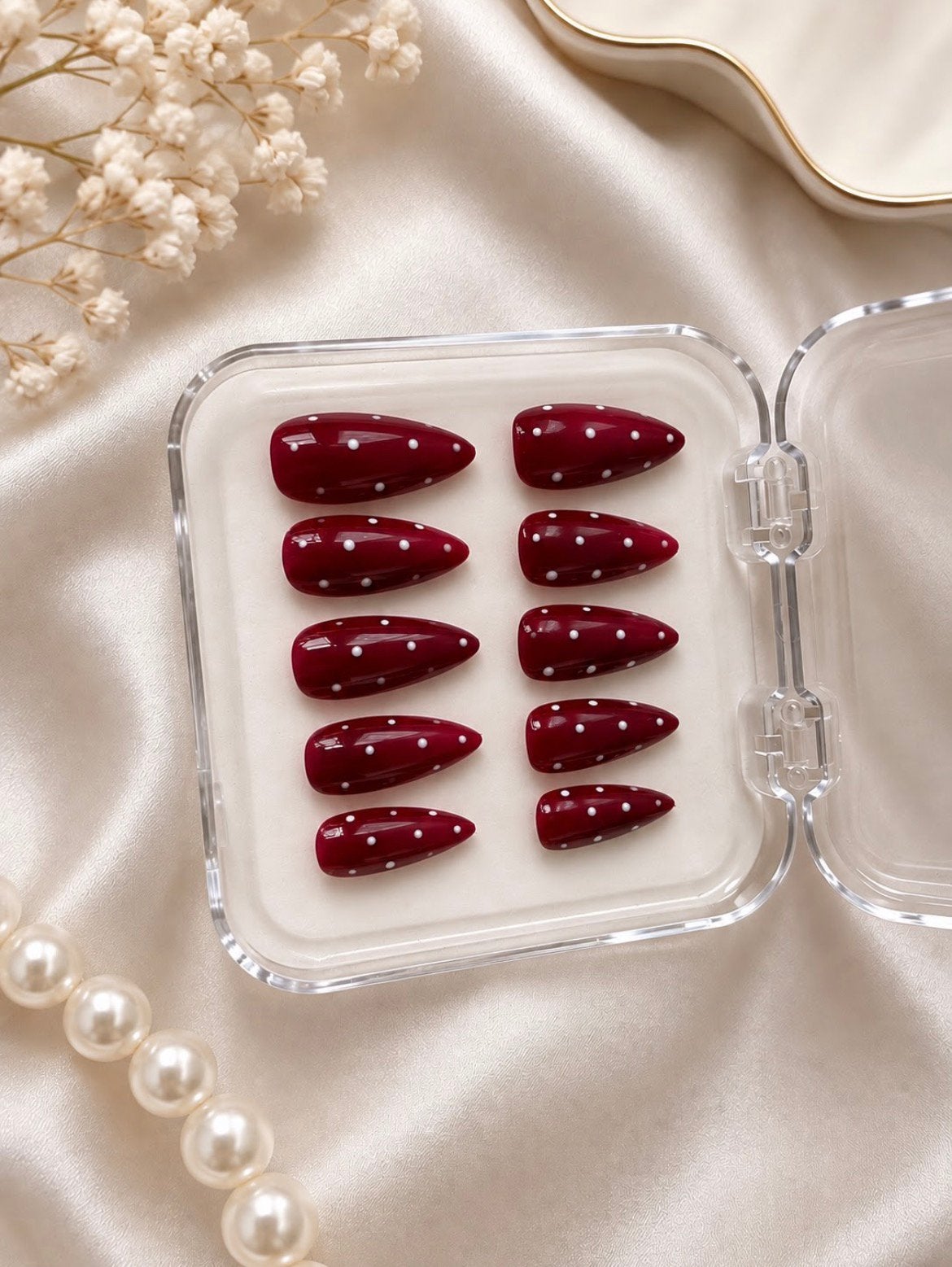Handmade Press on nagels, Overige kleuren, Nieuw, Ophalen of Verzenden, Accessoires