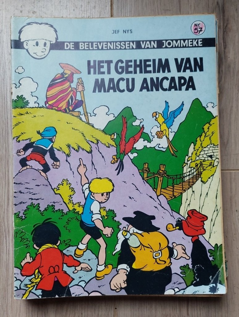 4e pakket vintage stripverhalen Jommeke- 13 ambums, Boeken, Ophalen of Verzenden
