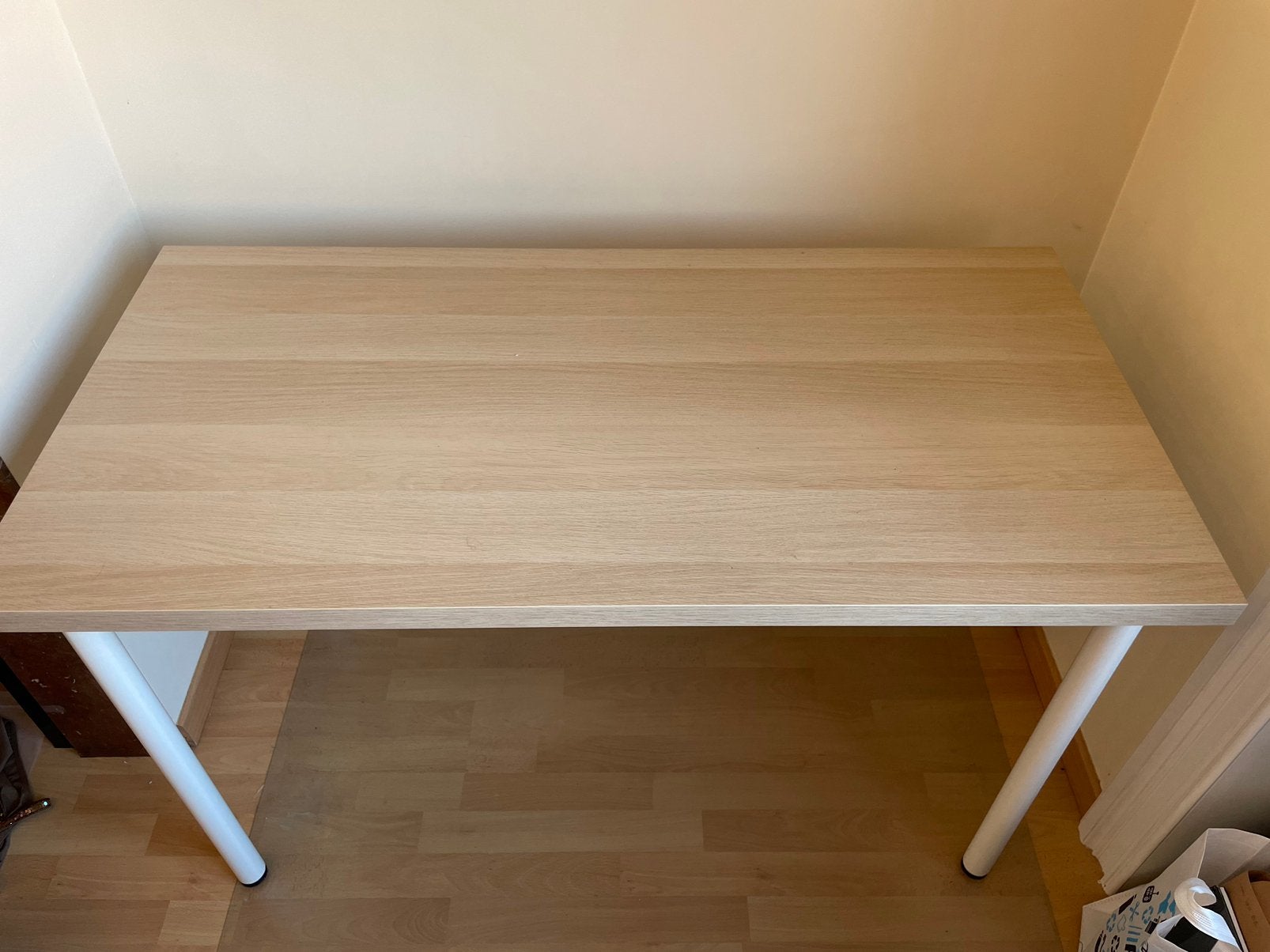 Bureau 120x60cm avec chaise - très bon état, Bureau d'ordinateur, 120 cm, Classique, Comme neuf