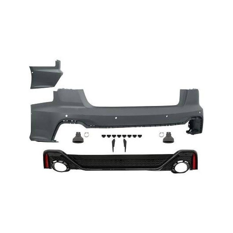 PARE-CHOCS ARRIÈRE LOOK RS6 POUR AUDI A6 C8 4G (18-24), Enlèvement