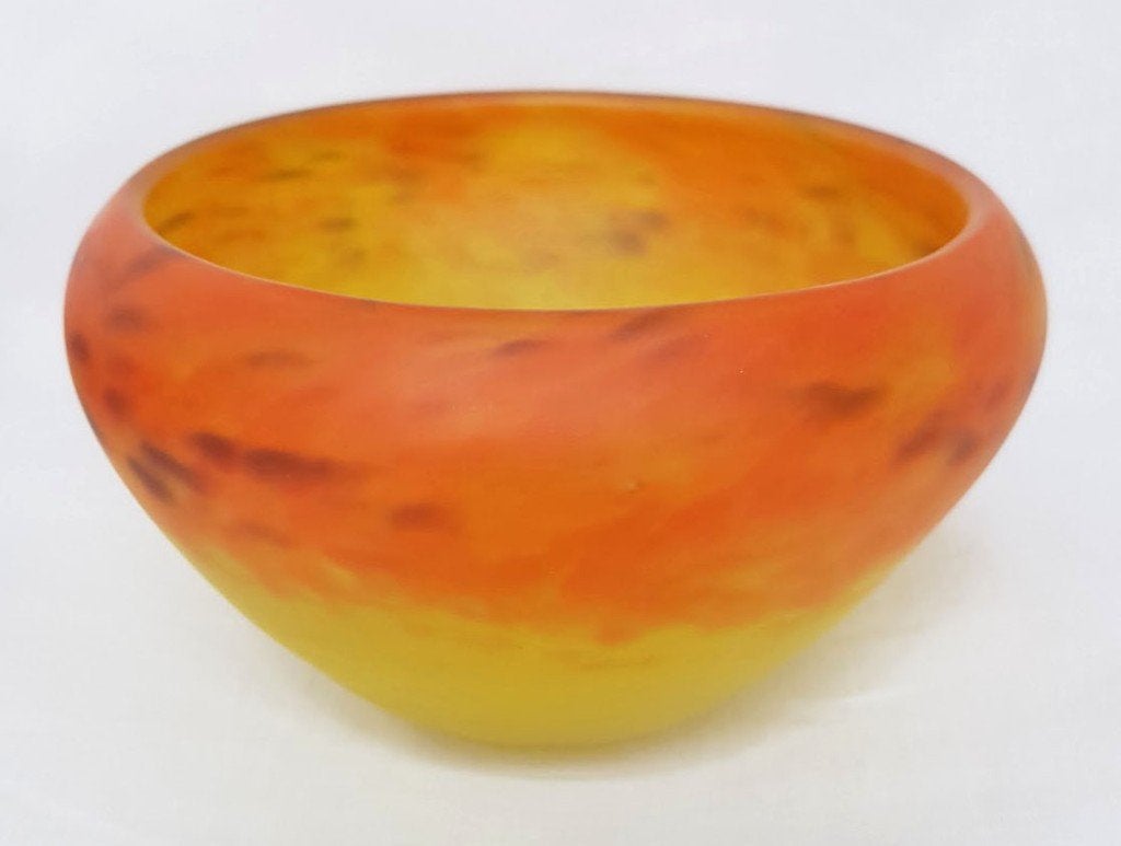 Schneider coupe bijoux art deco., Antiek en Kunst, Antiek | Glaswerk en Kristal, Ophalen of Verzenden
