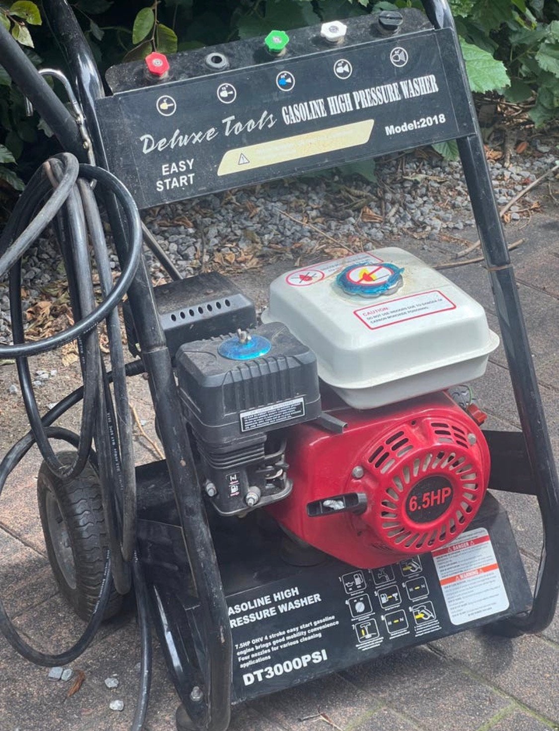 Krachtige benzine hogedrukreiniger, model NL 150,, Tuin en Terras, Hogedrukreinigers, Ophalen, Zo goed als nieuw, Benzine